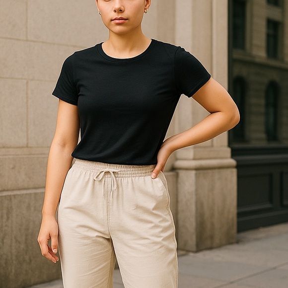 Black Active life top size Medium - Picture 3 of 7